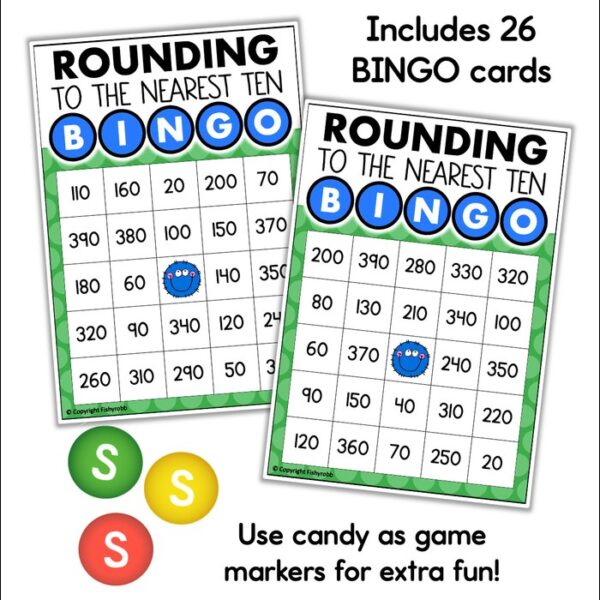 rounding numbers bingo